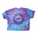 Women's Dope Souls Tie Dye Crop Tee