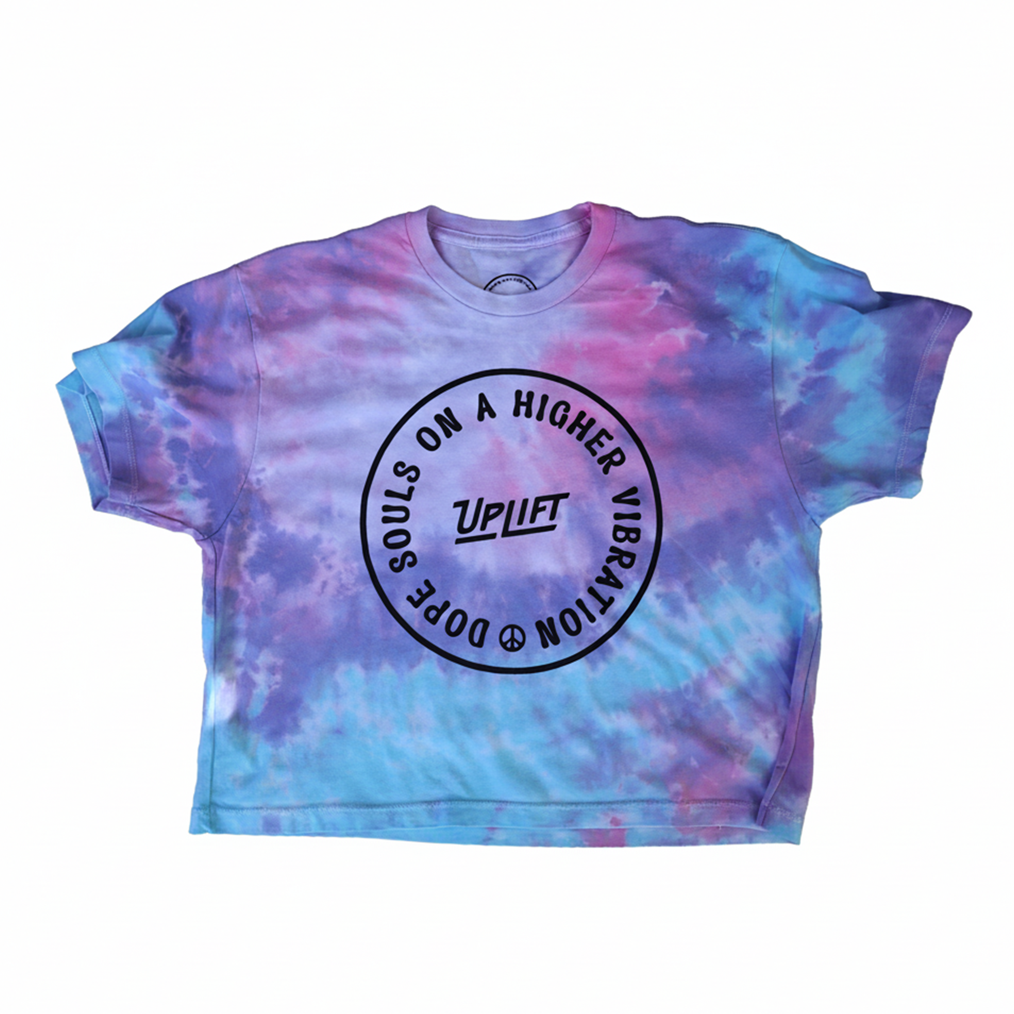 Women's Dope Souls Tie Dye Crop Tee